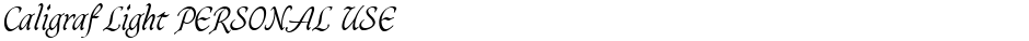 Caligraf Light PERSONAL USEDemo