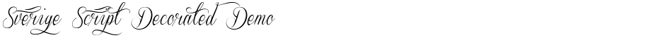 Sverige Script Decorated DemoDemo