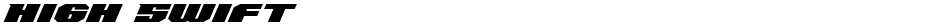 High SwiftDemo
