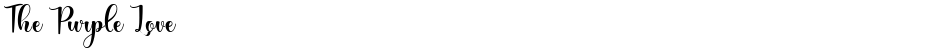 The Purple LoveDemo