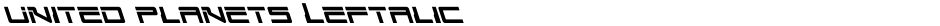 United Planets LeftalicDemo