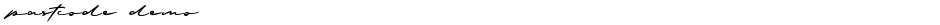 pastcode demoDemo