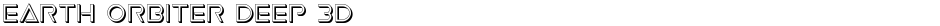 Earth Orbiter Deep 3DDemo