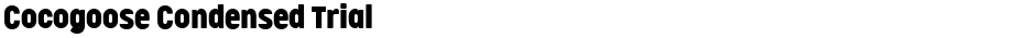 Cocogoose Condensed TrialDemo