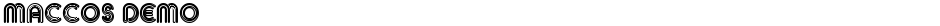 MACCOS DemoDemo