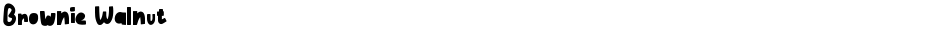 Brownie WalnutDemo