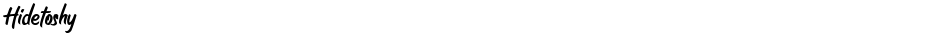HidetoshyDemo