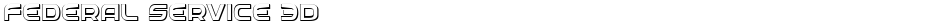 Federal Service 3DDemo