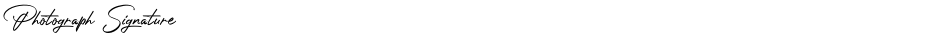 Photograph SignatureDemo