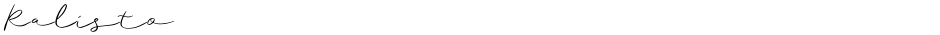 RalistoDemo
