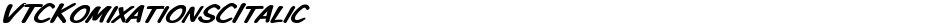 VTCKomixationSCItalicDemo