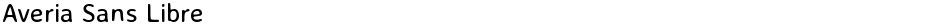 Averia Sans LibreDemo