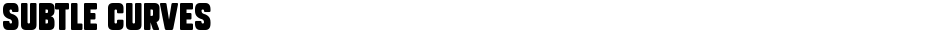 Subtle CurvesDemo