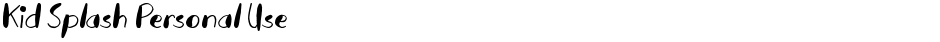 Kid Splash Personal UseDemo