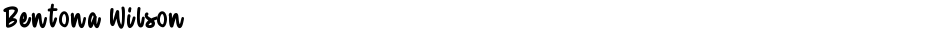 Bentona WilsonDemo
