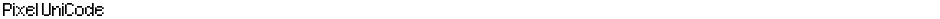 Pixel UniCodeDemo