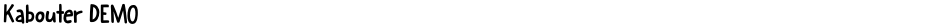 Kabouter DEMODemo