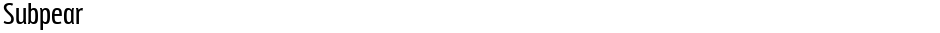 SubpearDemo