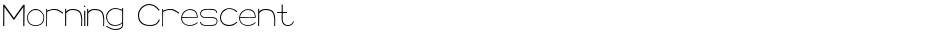 Morning CrescentDemo