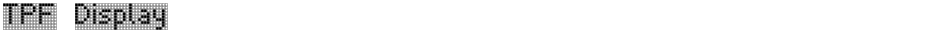 TPF DisplayDemo