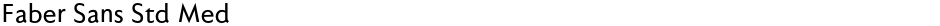Faber Sans Std MedDemo