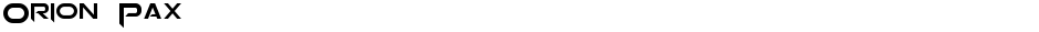 Orion PaxDemo