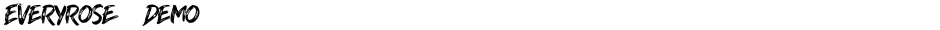 Everyrose - DemoDemo