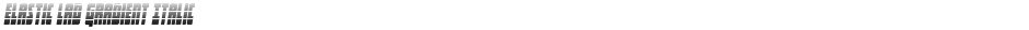 Elastic Lad Gradient ItalicDemo