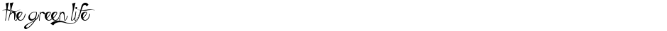 The Green LifeDemo