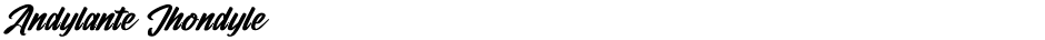 Andylante JhondyleDemo