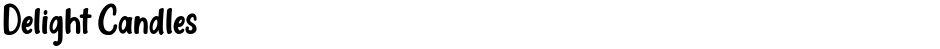 Delight CandlesDemo