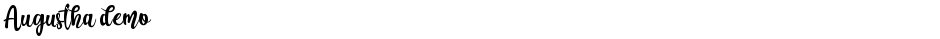 Augustha demoDemo