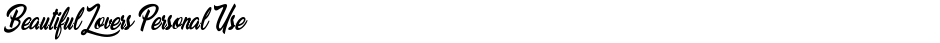 Beautiful Lovers Personal UseDemo