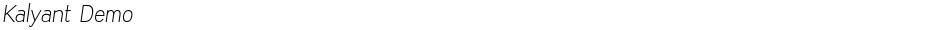 Kalyant DemoDemo