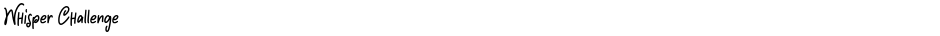 Whisper ChallengeDemo