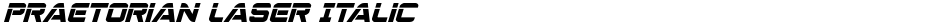 Praetorian Laser ItalicDemo
