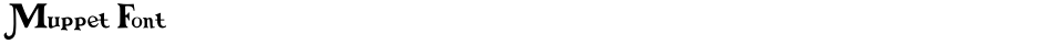 Muppet FontDemo