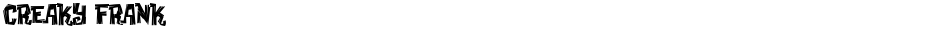 Creaky FrankDemo