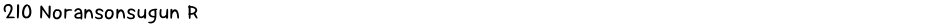 210 Noransonsugun RDemo