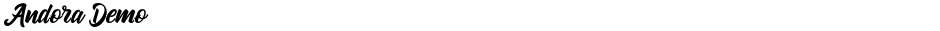 Andora DemoDemo