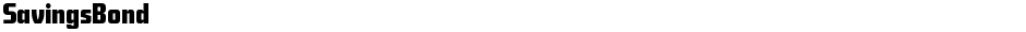SavingsBondDemo