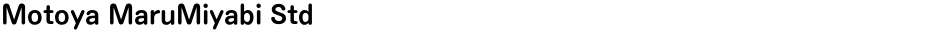 Motoya MaruMiyabi StdDemo