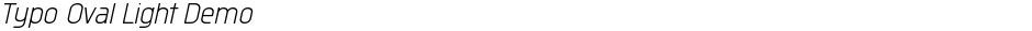 Typo Oval Light DemoDemo
