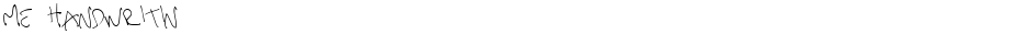 me handwritinDemo