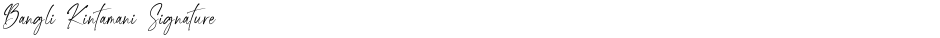 Bangli Kintamani SignatureDemo