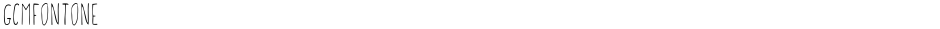 GCMFontoneDemo