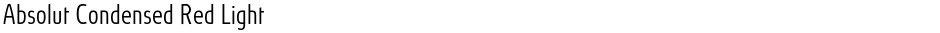 Absolut Condensed Red LightDemo