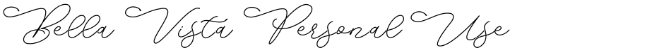 Bella Vista Personal UseDemo