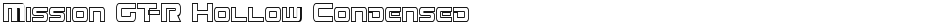 Mission GT-R Hollow CondensedDemo