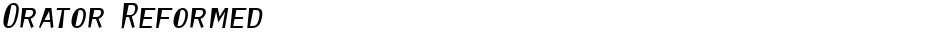 Orator ReformedDemo